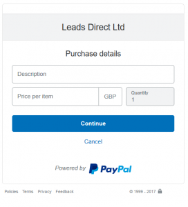PayPal - Pay Now Screen Shot
