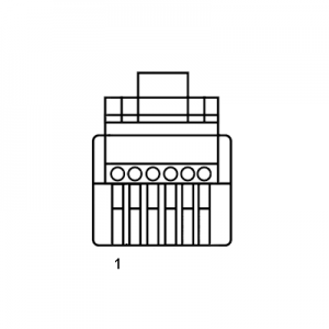 RJ11-12 Pin Number Diagram