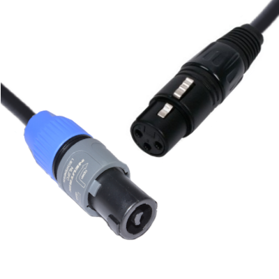 speakon a xlr
